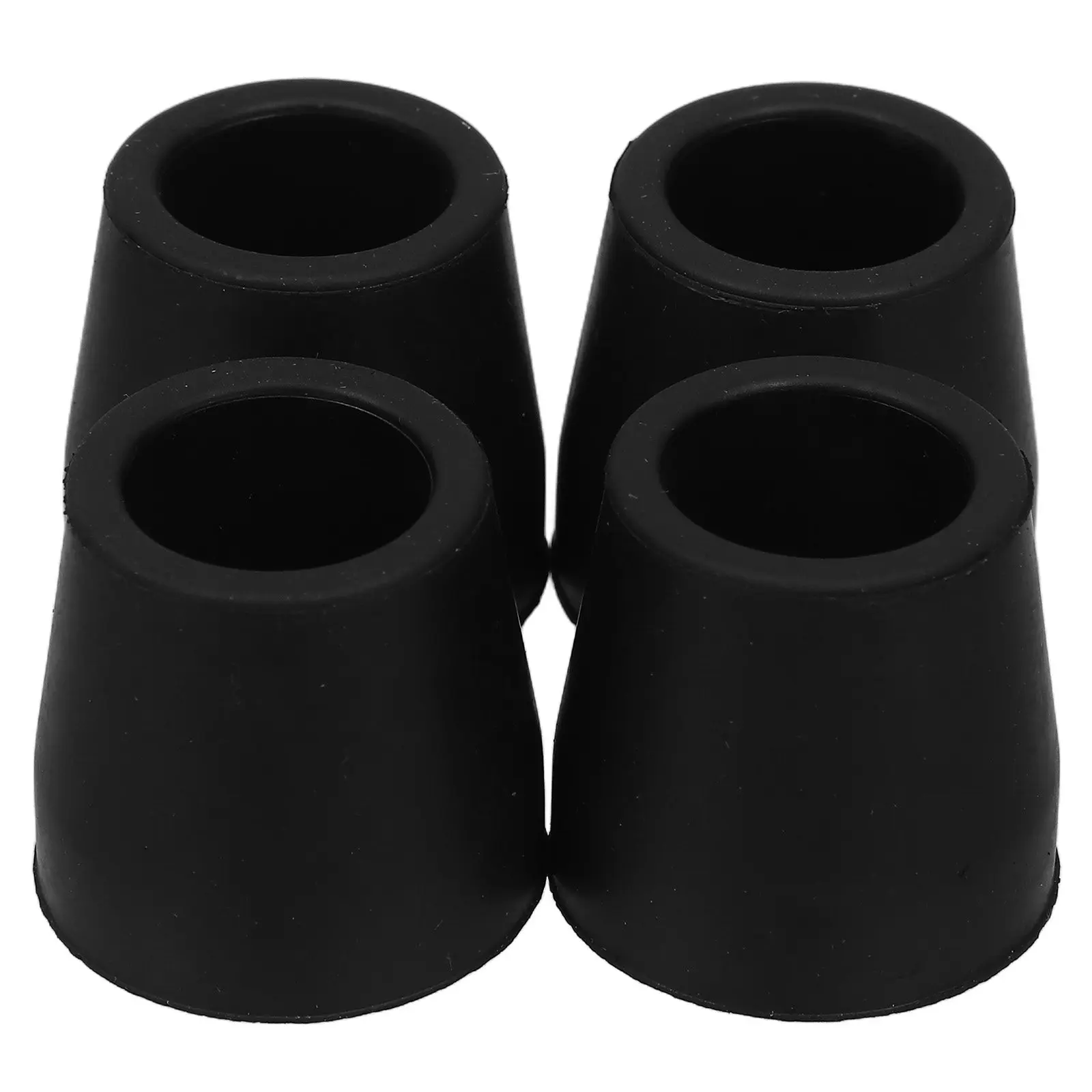 4Pcs High Grip Rubber Walker Leg Caps Nonslip Foot Covers for Walkers Chairs Tables Furniture Floor Protection Safety
