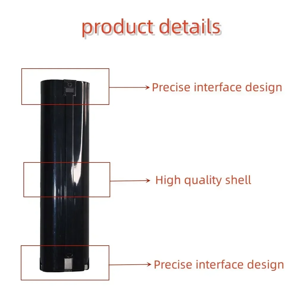 9.6V For Makita4800/6800/9800mAh Ni-MH Battery Replacement 9000 9000 902 9033 6095D 6096D 6093D 6012HD DA391D 5090D 4390D 5090D