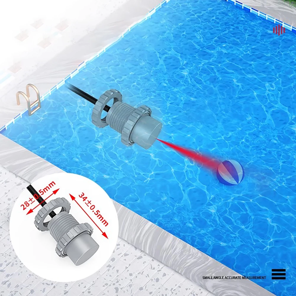 Imagem -03 - Sensor de Evitar Obstáculos Subaquáticos Ultrasonic Underwater Ranging Robô de Piscina à Prova d Água Ip68 Detectando