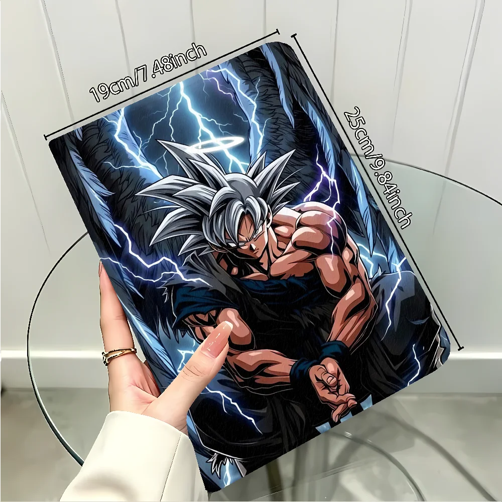 Anime Saiyan Gokus Vegeta With Pencil Holder Case for Samsung Galaxy Tab A7 Lite S11 S10 Plus S7 S8+ S9+ S10 Lite A9Plus A11