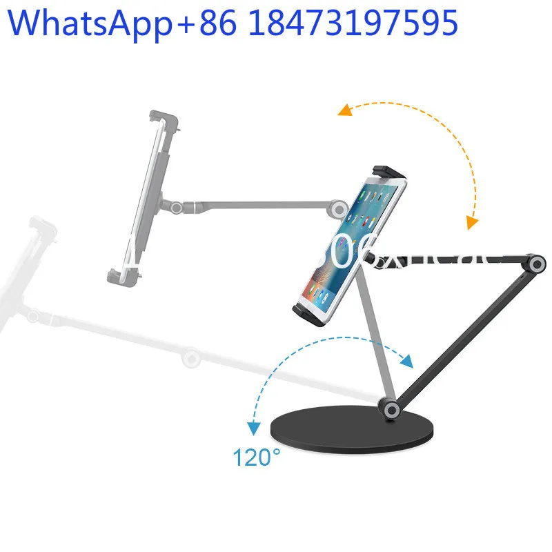 Multifunctional mobile phone holder, lazy desktop, tablet support frame, student online class, universal base for shooting