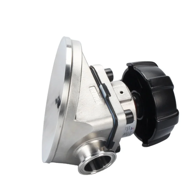 Farmaceutische Industrie Sanitaire Tank Bodem Membraanventiel Handmatig Roestvrij Staal