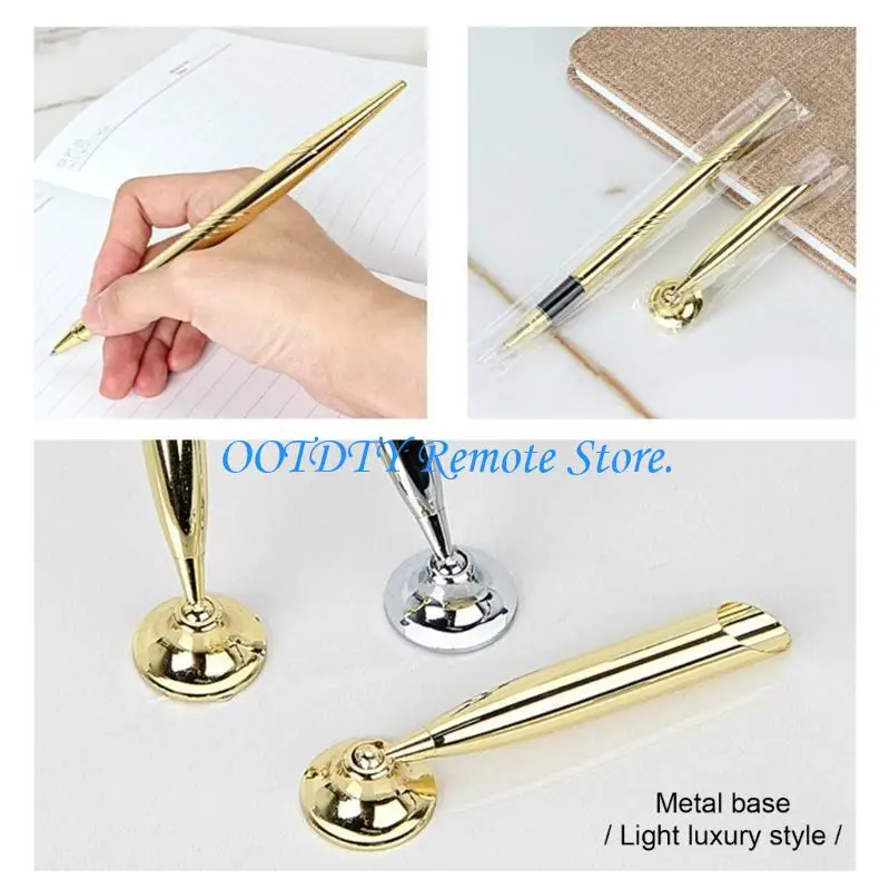 

5 шт. настольная ручка, шариковая ручка с основанием, ручка для обслуживания, канцелярские товары