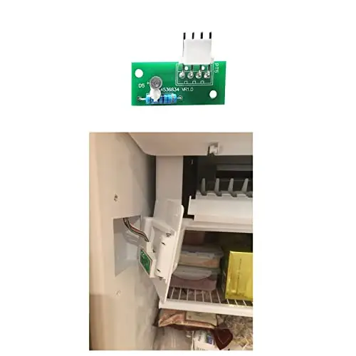 4389102 Fridge Ice Maker Sensor Control Board Kit Replaces 2255114 W10757851 W10193666 W10193840 W10290817 AP5956767