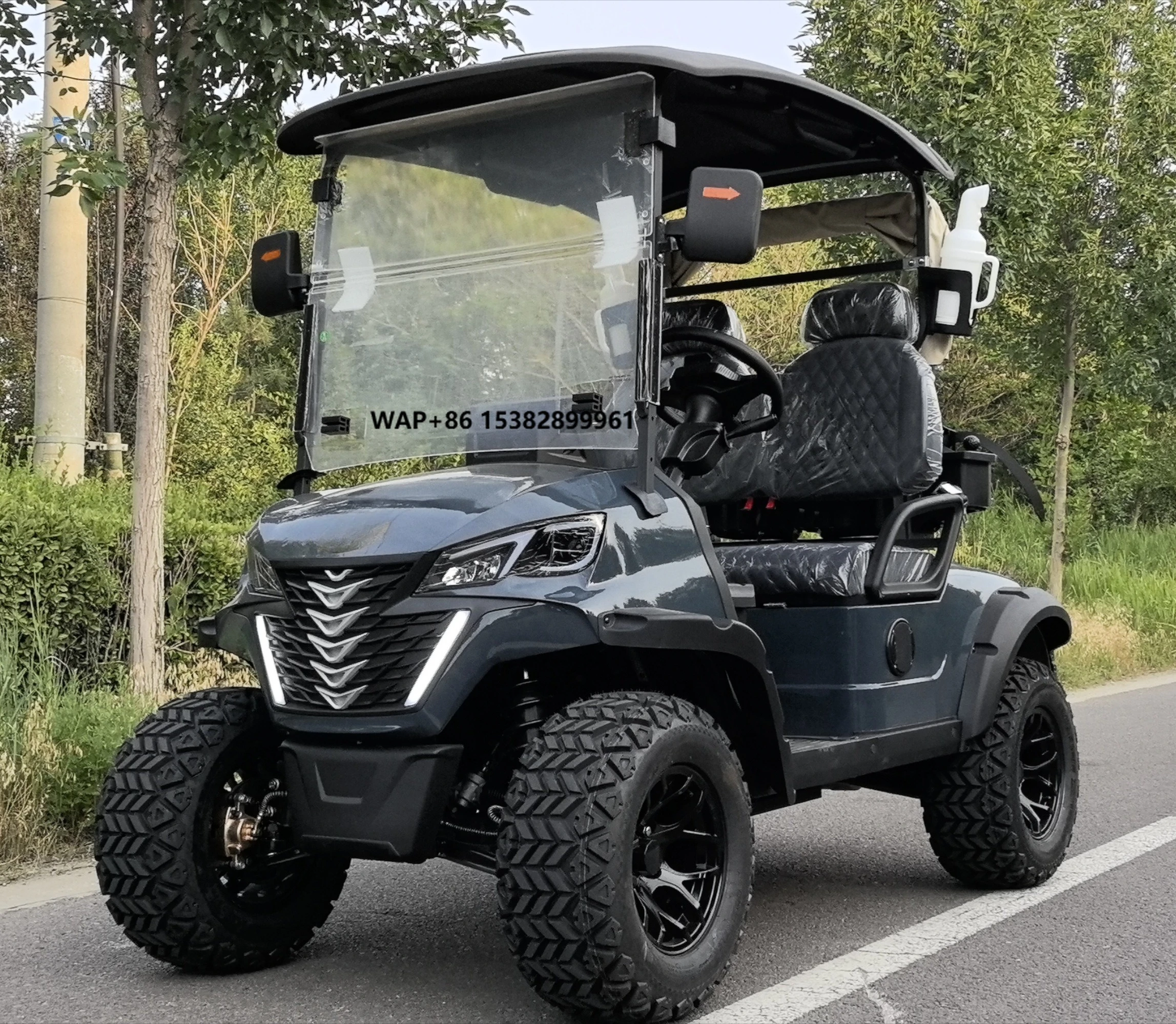 Factory Direct Electric Golf Cart with 2- Seats Compatible with Club Car 48V Battery  EEC Certified electric golf carsgolf buggy