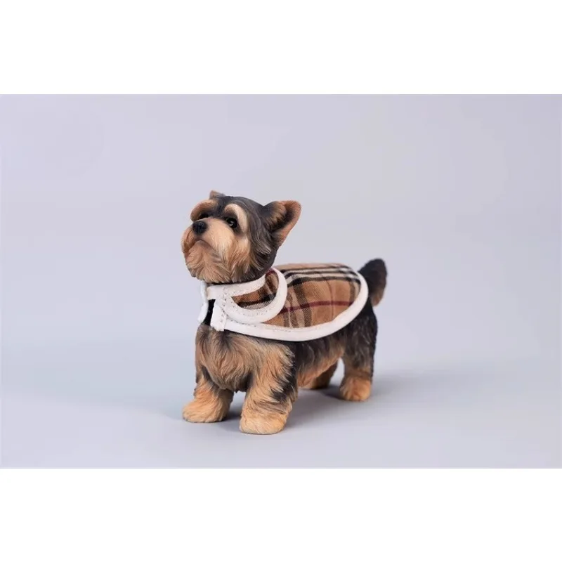 JXK 1/6 مقياس جميل جرو الراتنج يوركشاير جحر الشكل نموذج حيوان واقعي ل 12 ''عمل أرقام دمية التجميع