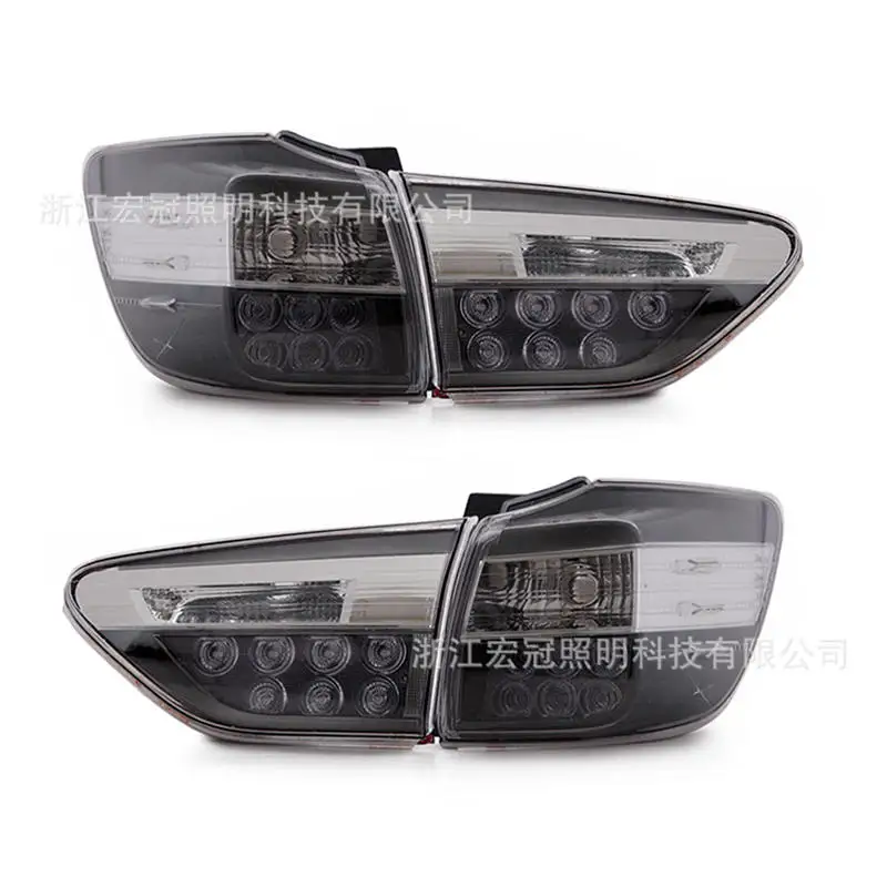 For Toyota WISH LED Tail Lamp 2009-2015 Taillight Assembly Brake Reverse Parking Running Light Streamer Turn Signal Rearlamp