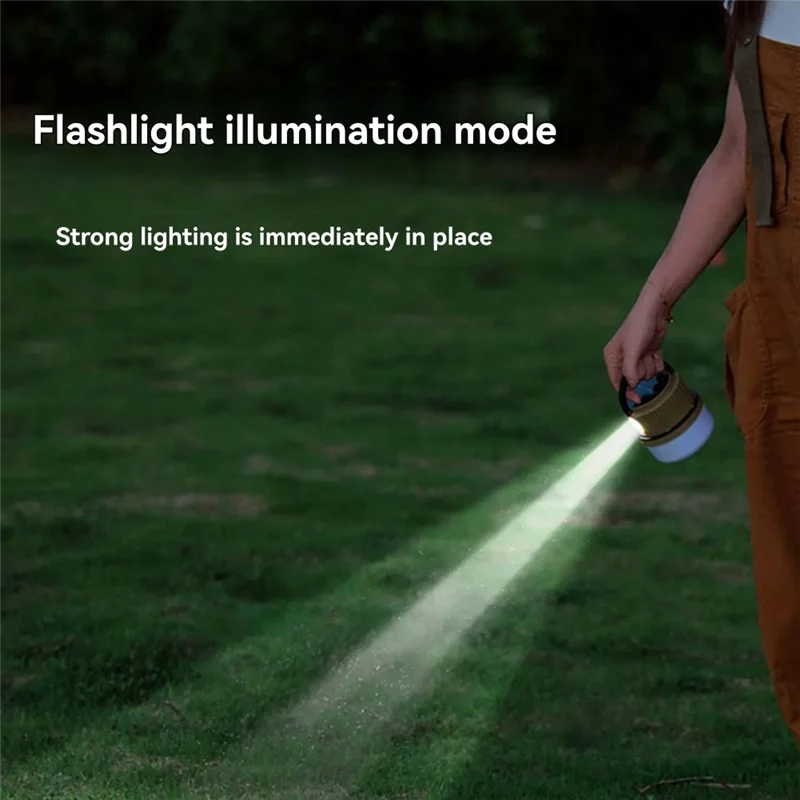 

RALCA-Outdoor LED Solar Bulb Light Rechargeable Portable Camping Lanter Portable Power Bank Emergency Lamp