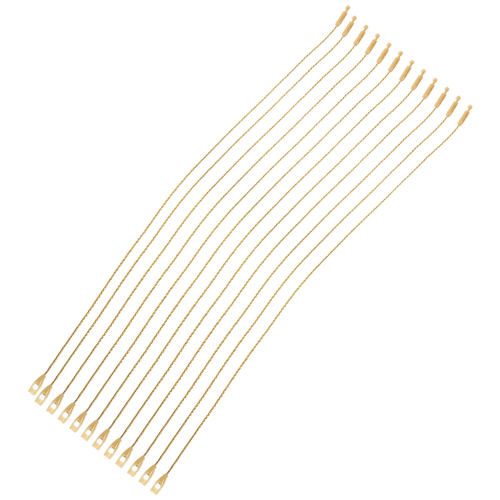 

200Pcs Christmas Ornament Hanger Ropes Snap Locking Strings Xmas Tree Hanging Tags Fasteners Christmas Ball Hangers