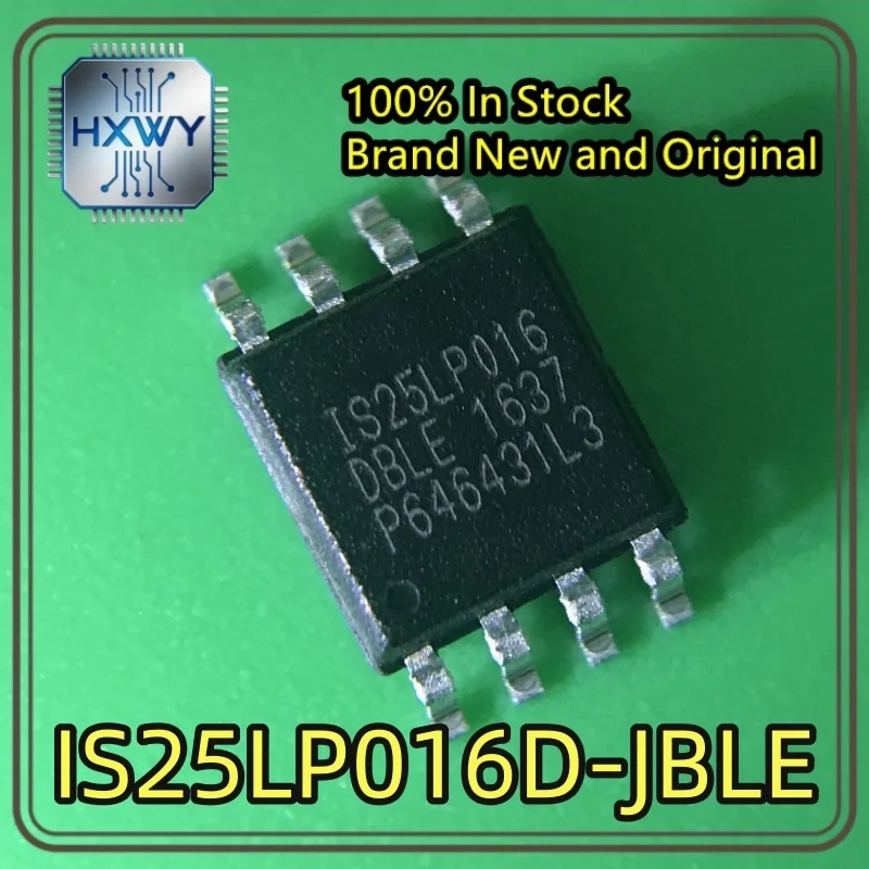 (10/50 Pieces) IS25LP016D-JBLE IS25LP016D SOIC-8 16Mbit Brand New Original In Stock Electronic Equipment