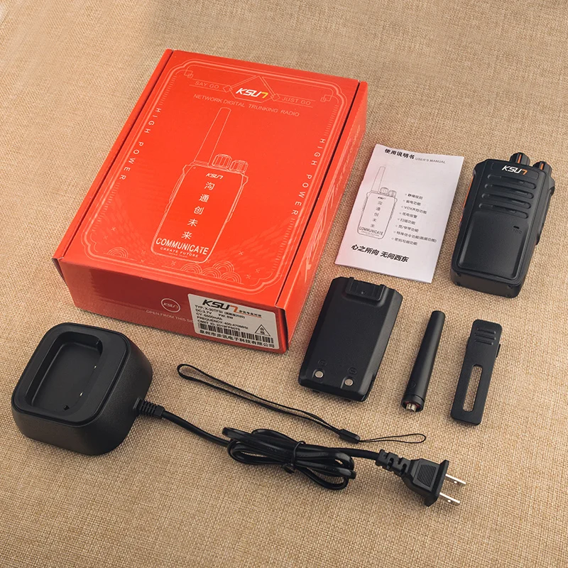 

KSUN KSX30-QJ MINI Handheld UHF 400-470MHz Two Way Ham Radio Communicator Walkie Talkie
