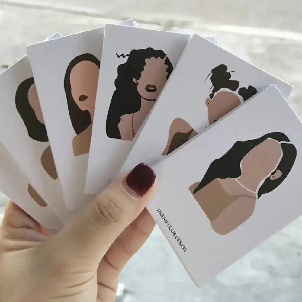 

10-100 шт., серьги, ожерелье, упаковочные карты, 6x9 см, держатели для демонстрации ювелирных изделий для DIY, шпильки для ушей, ожерелье, цепочка, розничная цена, бирка, повесить