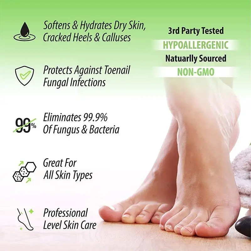 Foot Cure All-Natural Plant Foot Balm – Moisturizing Foot Care Cream for Dry Skin