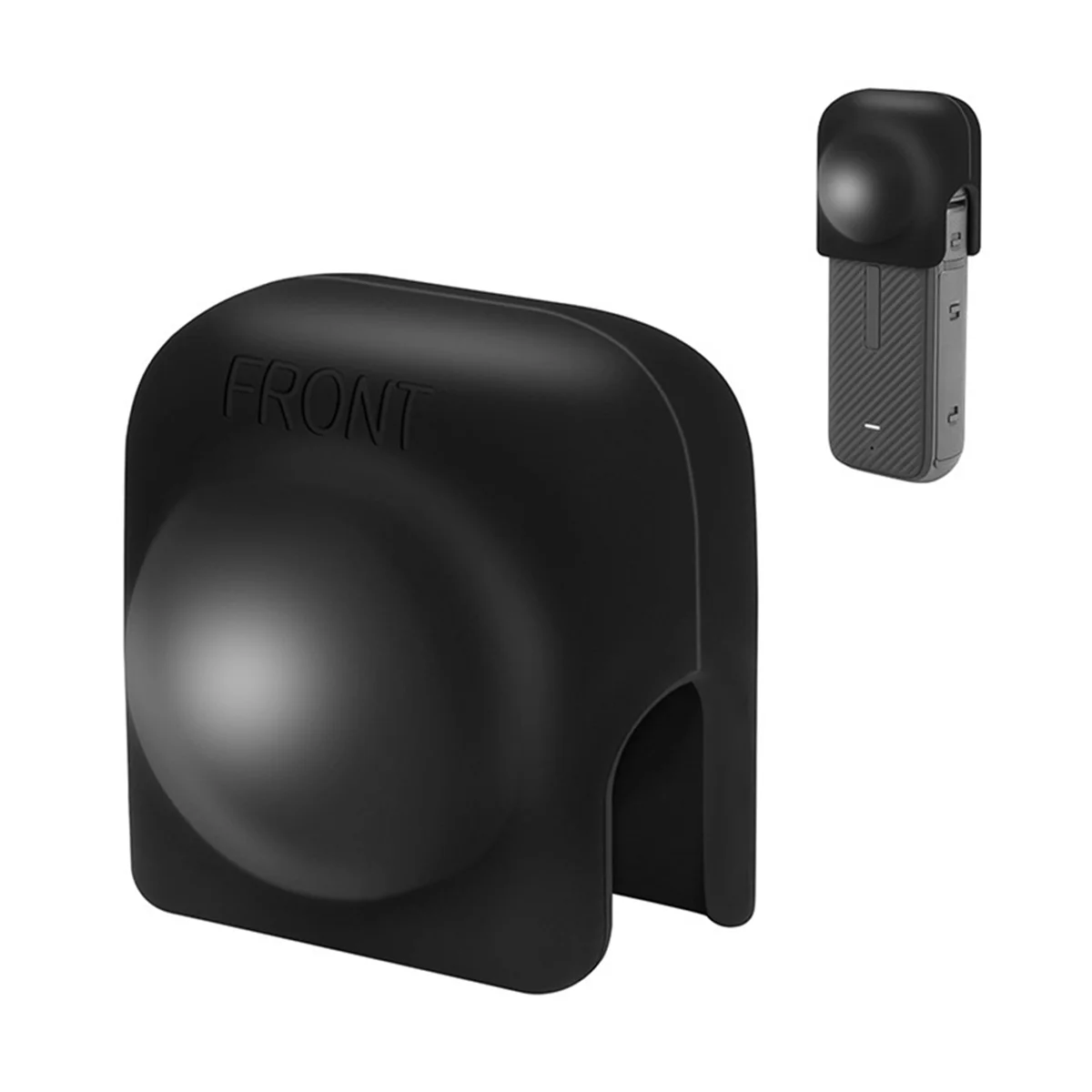 Lens Protective Case4Pcs Lens Case for X4 Panoramic Sports Camera Lens Case 360 Multifunctional Convenient Lens Silicone Case