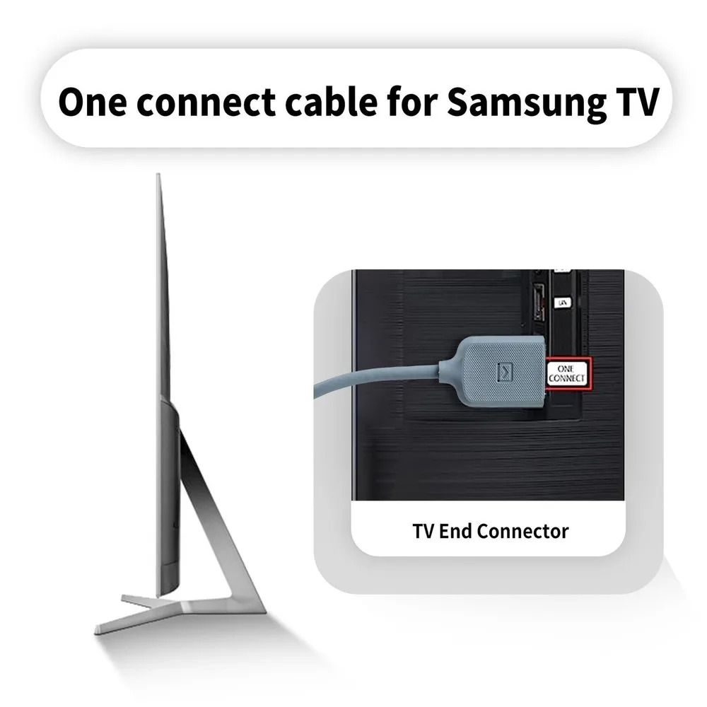 Новый соединительный кабель BN39-02209A BN39-02209B для BN96-44183A BN91-17814A BN91-17814W, совместимый с телевизором Samsung MU7000 MU800 MU9000