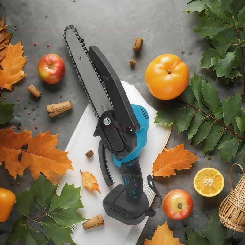 منشار كهربائي بدون فرش، فرع شجرة محمول، أداة حديقة النجارة، منشار حديقة قوي وخفيف الوزن f