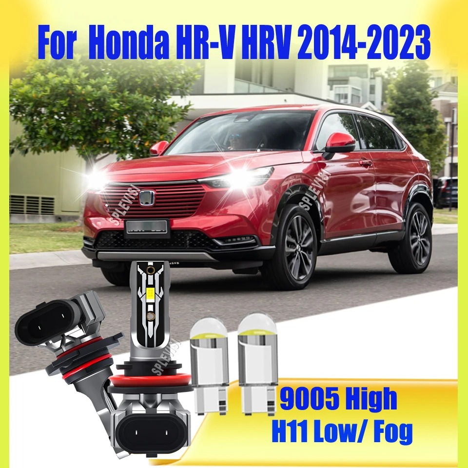 

9005 H11 LED White Headlight Fog Bulbs Reliable, Affordable For Honda HR-V HRV 2014 2015 2016 2017 2018 2019 2020 2021 2022 2023