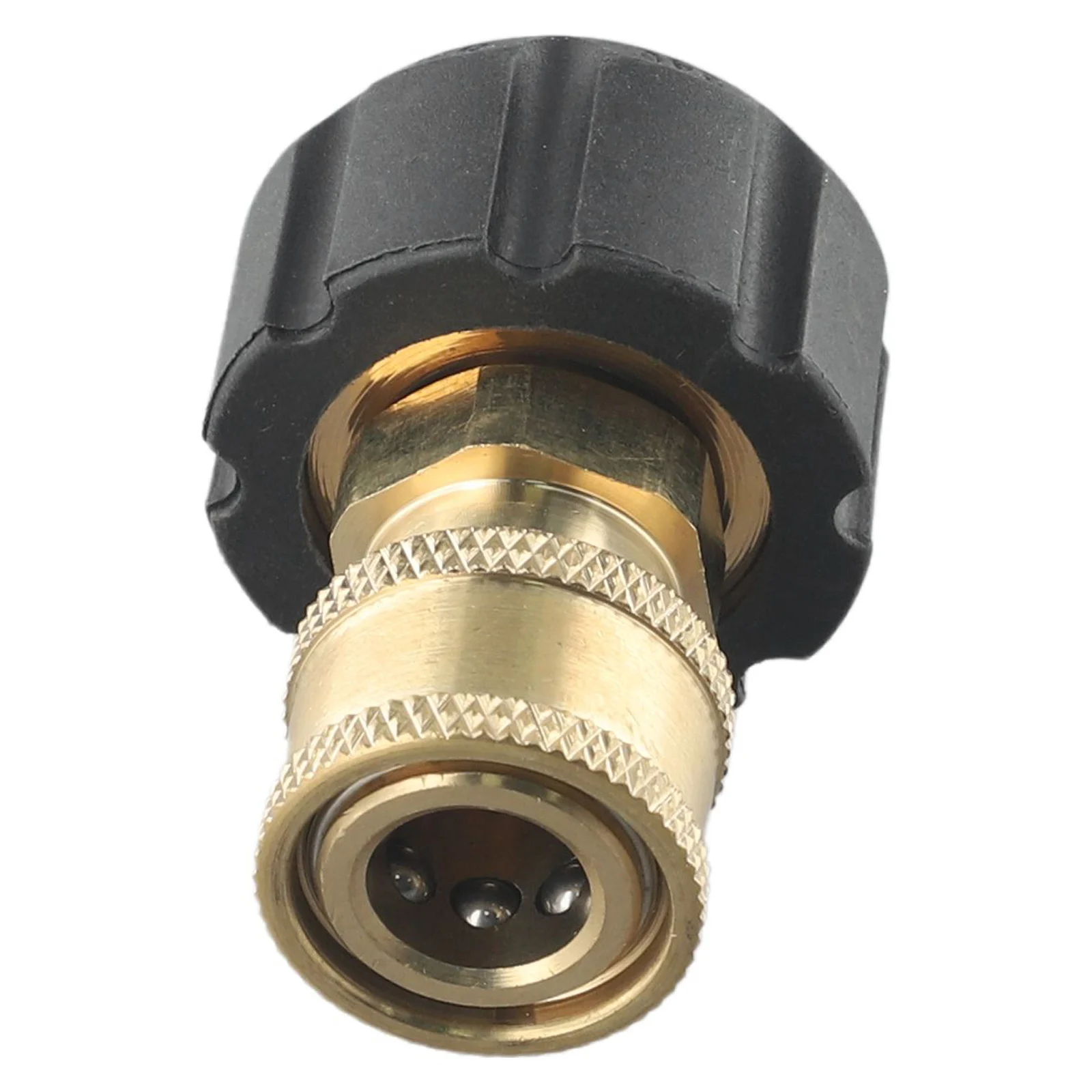 

Brand New Yard Outdoor Living Quick Connector Adapter Cleaning M22 15 Male To 1/4\" Replacement Spray Accessories