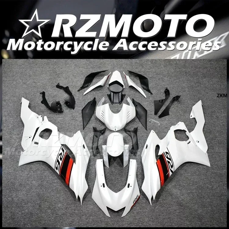 

4Gifts New ABS Motorcycle Fairings Kit Fit For YAMAHA YZF R6 2017 2018 2019 2020 2021 2022 2023 Bodywork Set Custom White