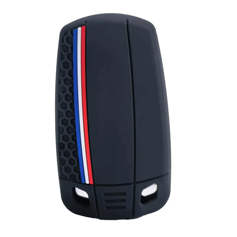Silicone Car Key Case Key Chain For BMW E60 E61 E70 E81 E87 E90 E91 E92 X1 X5 X3 1 3 5 6 Series Z4 Keychain Accessories