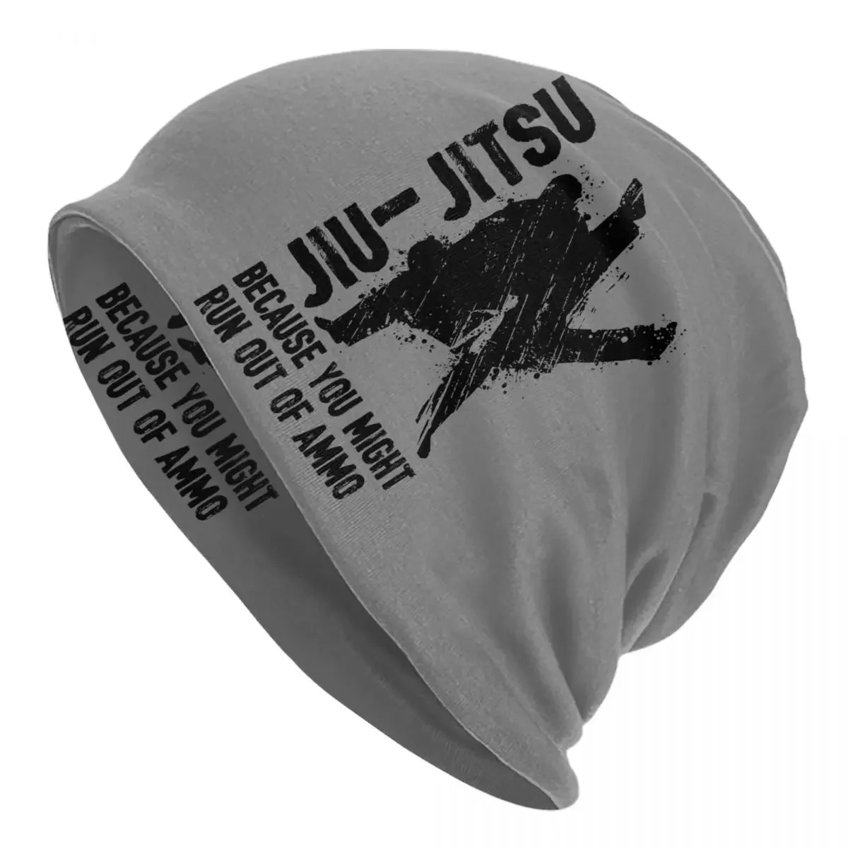 

Brazilian Jiu Jitsu Skullies Beanies Caps Hip Hop Winter Warm Men Women Knit Hat Unisex Adult BJJ Mixed Martial Arts Bonnet Hats