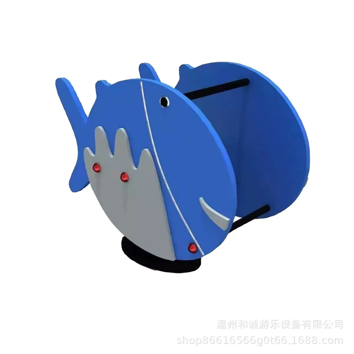 2026 Kindergarten Rocking Horse PE Board Children's Rocking Double Single Seesaw Park Community Amusement Equipment Manufacturer