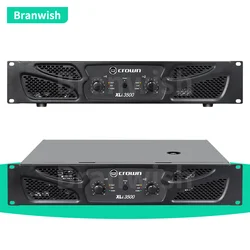 XLi 3500 Power Amplifier Professional Audio DJ Equipment For Line Array Speakers Subwoofer Speakers Stage Wedding KTV Home Use