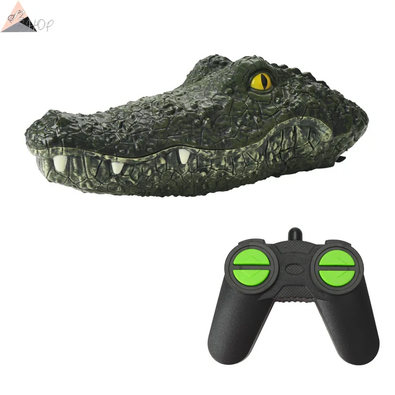 

JJRC RC Crocodile Four Channel 2.4g Remote Control Boat Simulation Crocodile Electric Boat Water Boy Toy