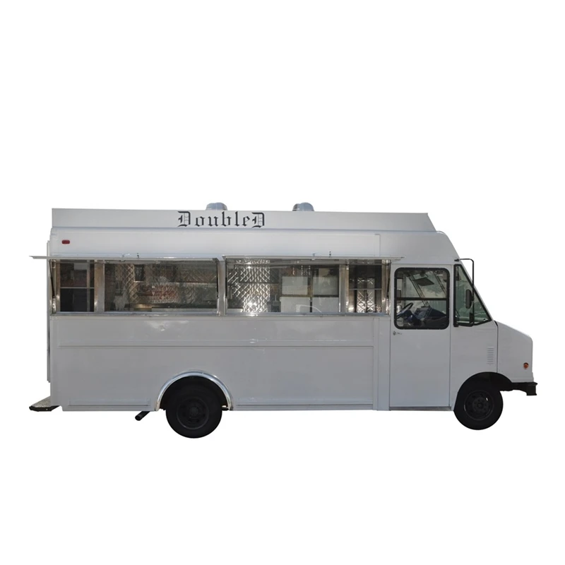 Camión de comida eléctrico de 4m, cocina móvil, remolque de Catering, helado, café, Perro caliente, carrito de té de burbujas a la venta personalizable