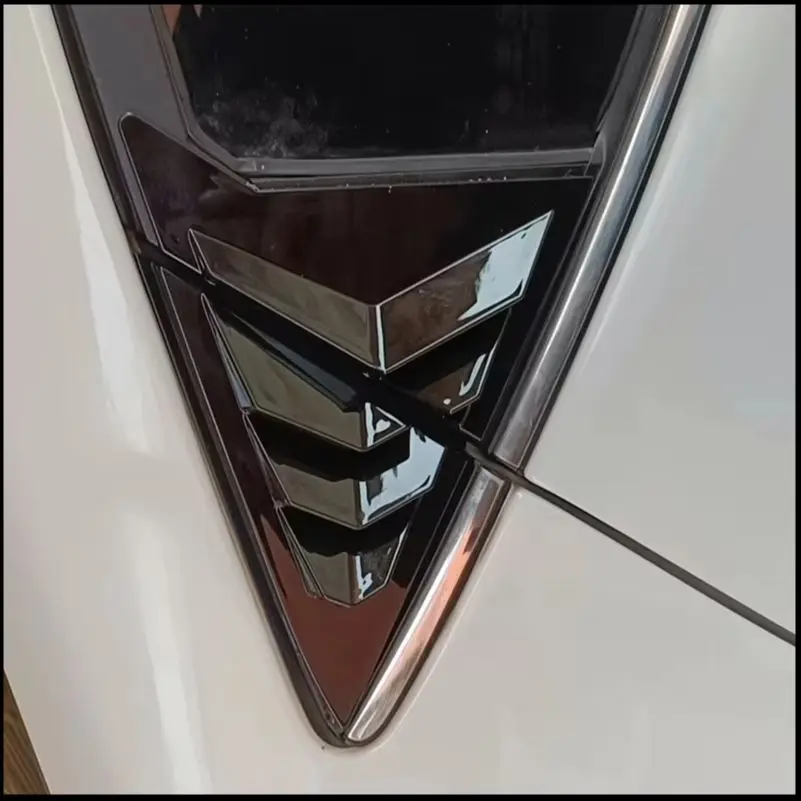 

Car Styling For Hyundai Elantra Avante Sedan 2011-2015 Rear Window Shutter Louver Decorate Side Vent Cover Trim Auto Accessories