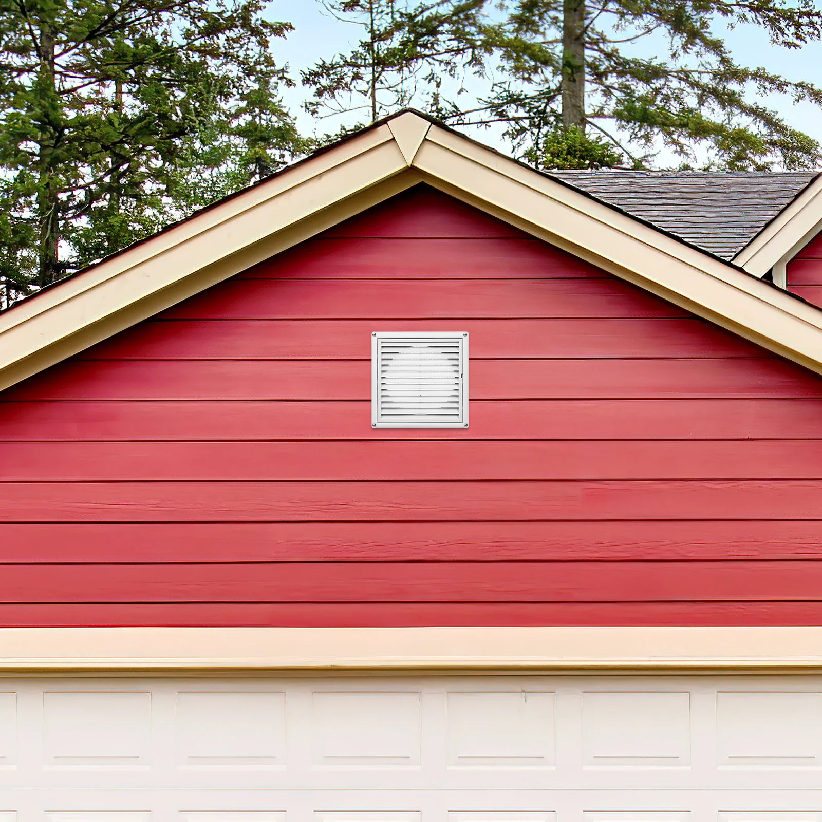 1 قطعة شبكة مكافحة البعوض تنفيس الهواء البلاستيك غطاء شواية تهوية الهواء مع شاشة مدمجة للحمام المثبت على سقف الحائط