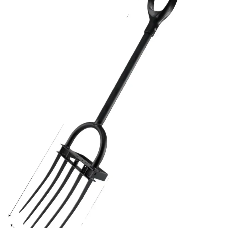 lmm  earth-turning soil-loosening artifact deep flipper hoe shovel farm tool steel fork digging