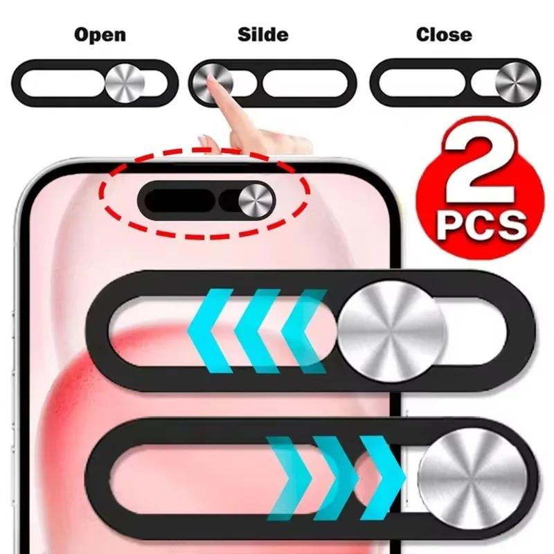 

Webcam Cover for iPhone Anti-hacker Shutter Privacy Protection Slide Shield Anti-peep for iPhone 17Pro Max for Laptop Camera
