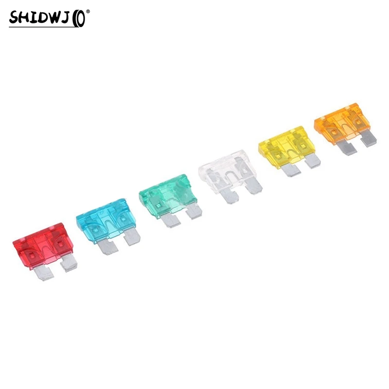 60Pcs/set Car Fuse Assortment Kit Car Profile Replacement Blade Set For Auto Car Truck 5A 10A 15A 20A 25A 30A Fuse