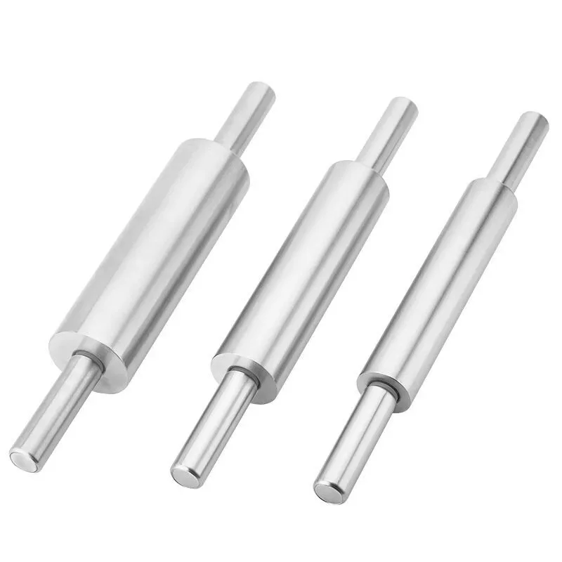 Stainless steel dough stick rolling pin rolling pin flour stick roller hammer pressing pin