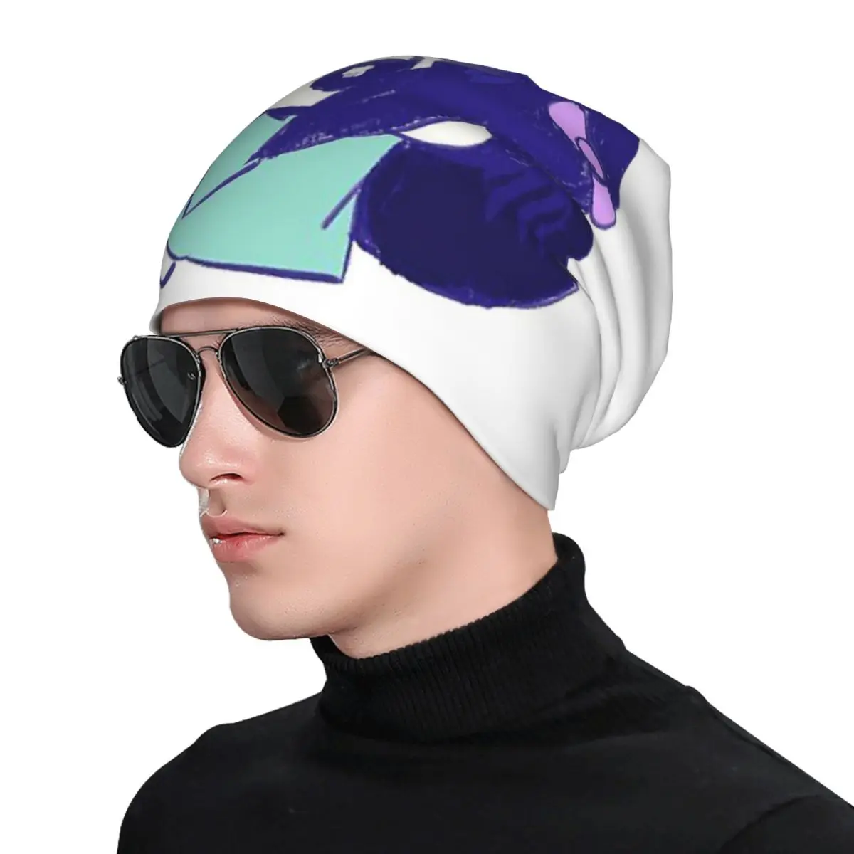 

Omori Anime Video Game Skullies Beanies Hats Warm Autumn Winter Outdoor Cap Knitted Bonnet Caps for Men Women Adult