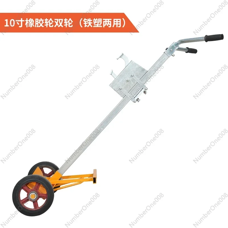 Manual Hydraulic Drum Truck, Mover Cart, Mouthpiece, Drum Trolley