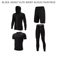2pcs Men's Compression Sportswear Suit GYM Tight Sports Yoga Sets Workout Jogging MMA Fitness Clothing Tracksuit Pants Sporting