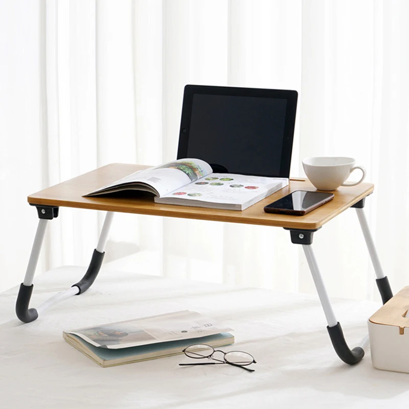 Laptop Bed Table Foldable Lap Table Tablet Stand Laptop Bed Tray Portable Lap Table Foldable Legs