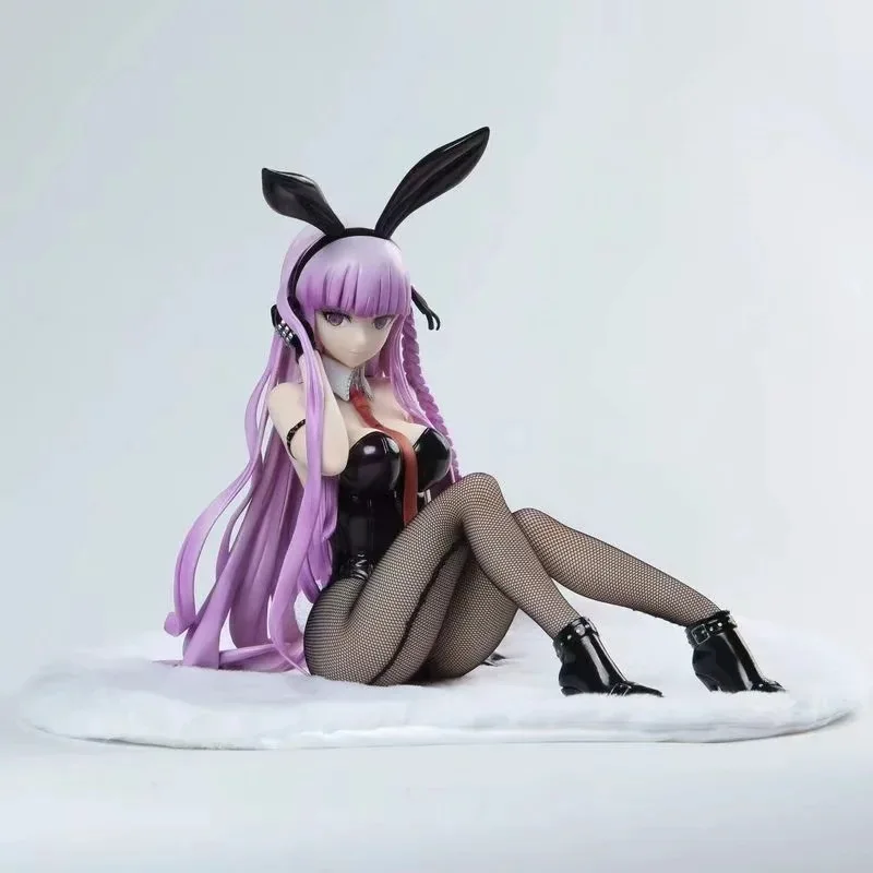 

22 см Danganronpa Kyoko Kirigiri Bunny Girl ПВХ экшн-игрушки, сексуальная девушка, коллекционная кукла для подарка