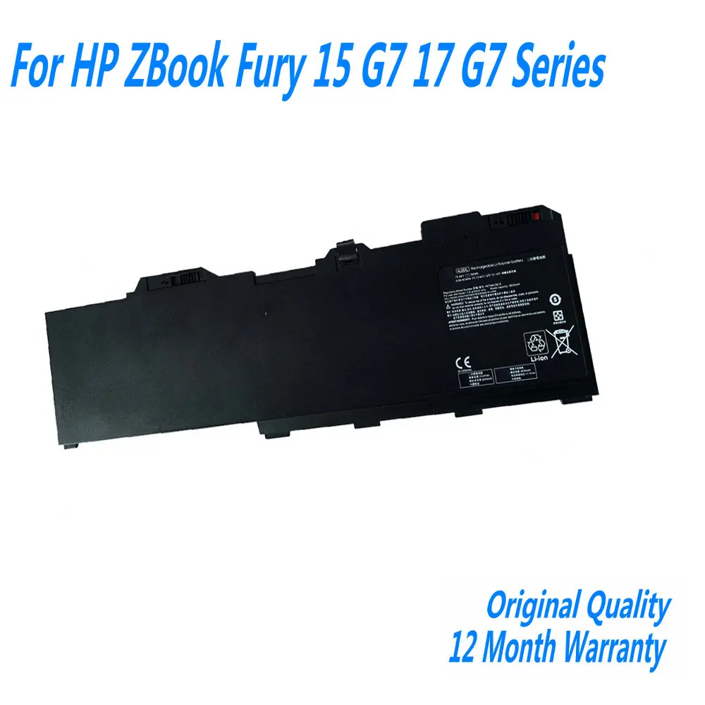 

15.44V 94WH 5930mAh AL08XL Laptop Battery For HP ZBook Fury 15 G7 17 G7 G8 Series HSTNN-IB9N L86155-AC1 L86212-001