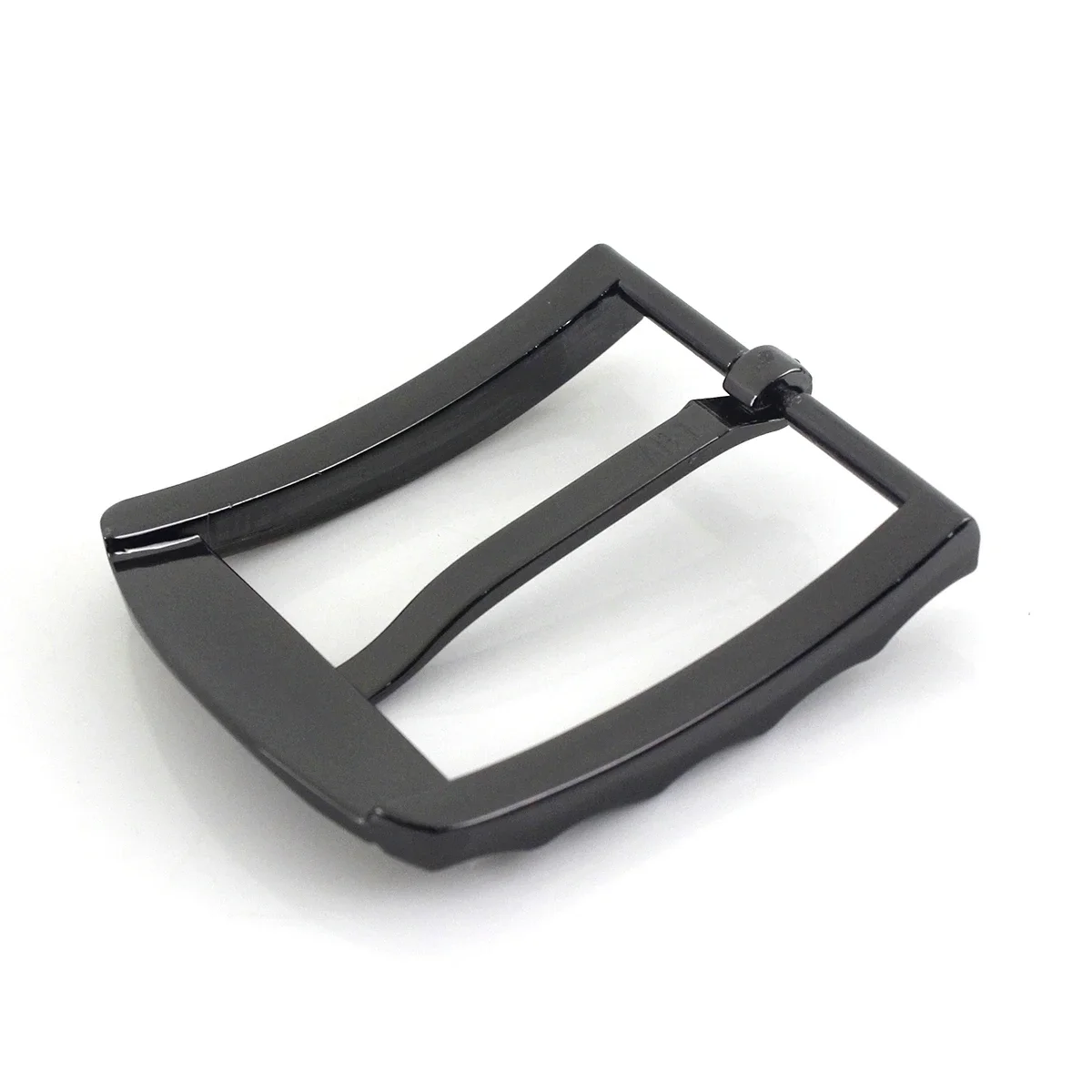 1piece 40mm Metal Belt Buckle Half Heel Bar Buckle Men\'s Single Pin Buckle Leather Belt Adjustment DIY Fit for 36-39mm