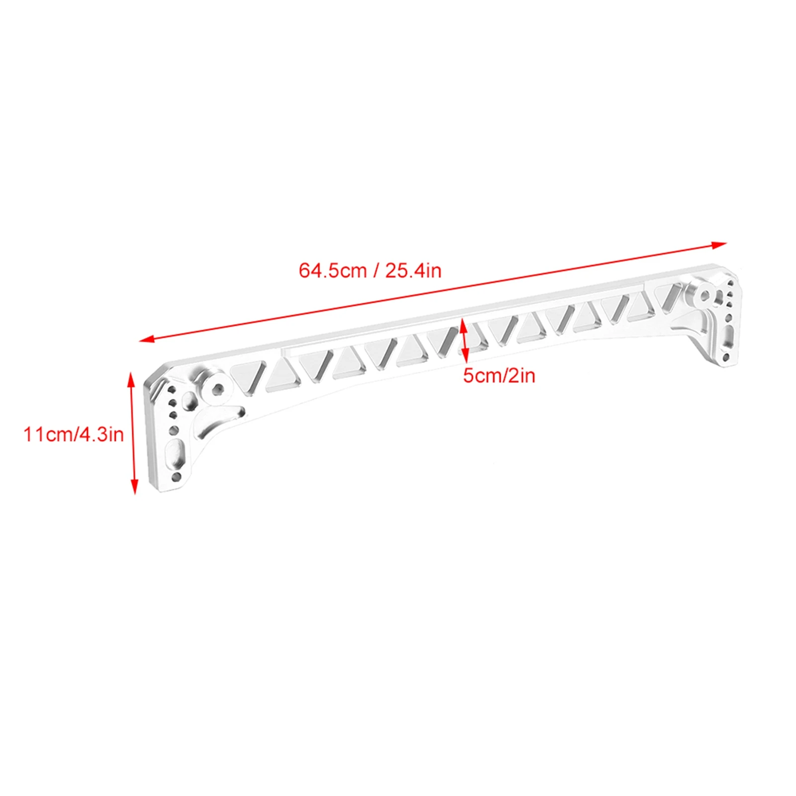 

Алюминиевая распорка балансировочной стойки F7 (серебристая) — аксессуар для шасси, подходящий для Honda Civic EK (1996-2000) — прочная часть автоматического шасси
