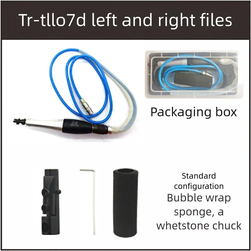 Pneumatico Aria Ad Ultrasuoni Rettifica Lucidatrice Macchina Strumento Stampo In Metallo Specchio Polish Rimuovere Le Linee EDM Corsa 0.6/0.7mm macchina ad aria