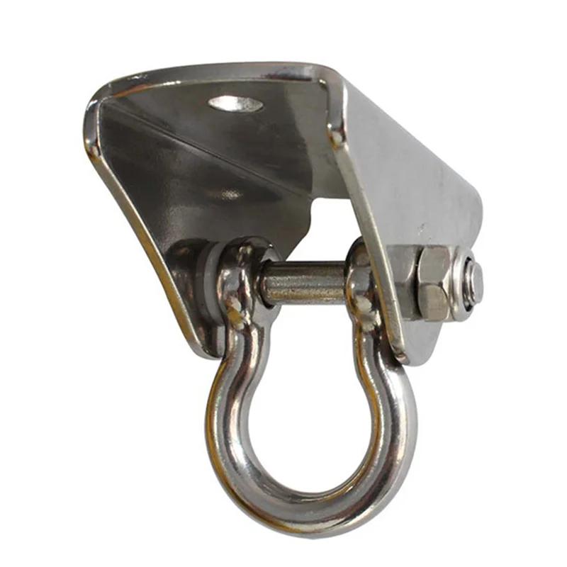 ABDJ-1 قطعة خطاف أرجوحة خارجي 304 خطاف أرجوحة من الفولاذ المقاوم للصدأ جدار داخلي خطاف ثابت مشبك أمان