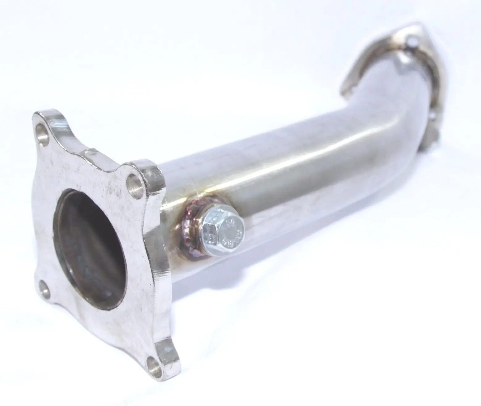 

For A4 B7 2.0T 2006-2008 High Flow Cat-Delete Downpipe Test Pipe