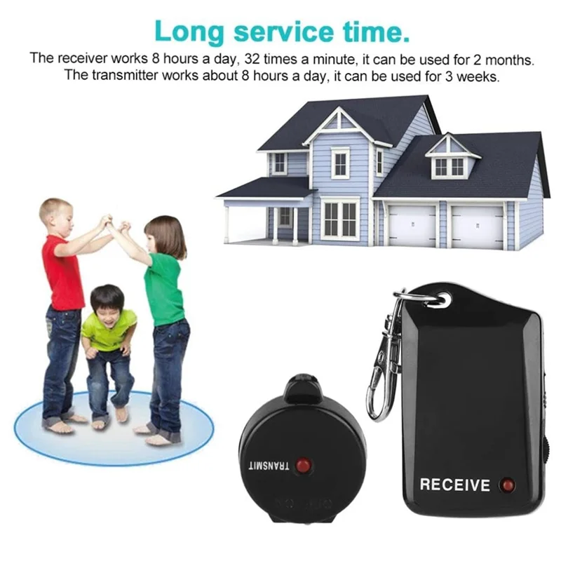 

M07K-RF Беспроводное устройство против потери, защита безопасности, личная охрана, зуммер, противоугонная сигнализация, комплекты домашней автоматизации