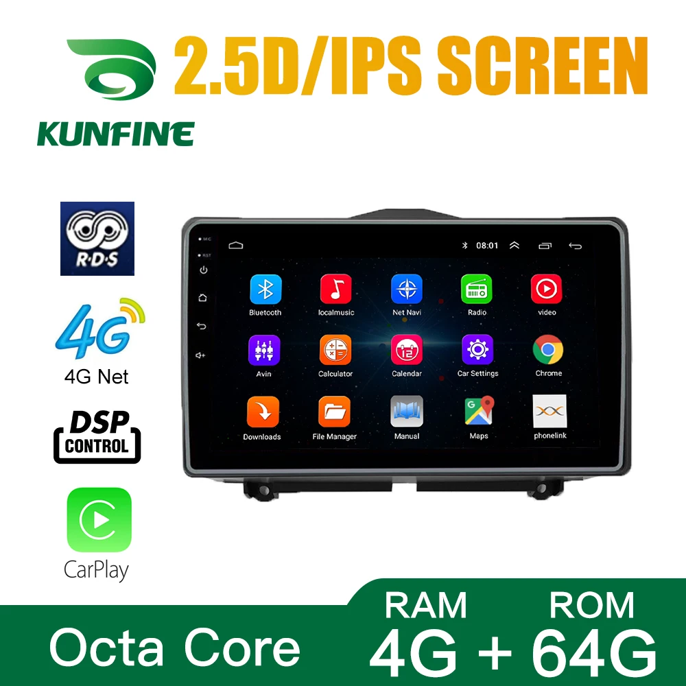 

Android 10.0 Octa Core Car DVD GPS Navigation Player Deckless Car Stereo for LADA Granta 2018-2019 LHD Car Radio WIFI Headunit