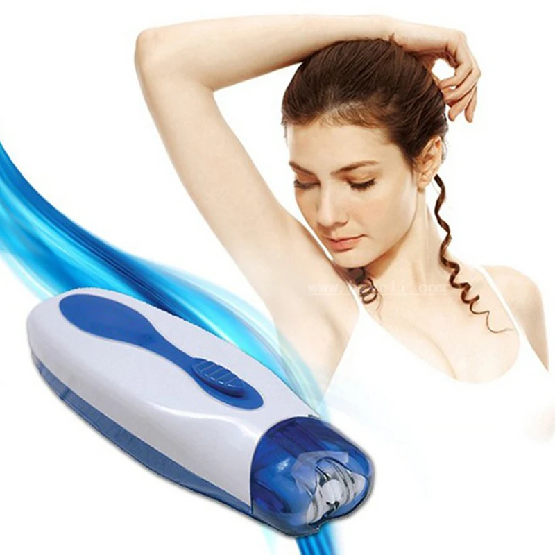 Portable Electric Epilator Ladies Women Body Facial Armpit Hair Removal Device, Painless Hair Trimmer Epilator Skin Care Tools