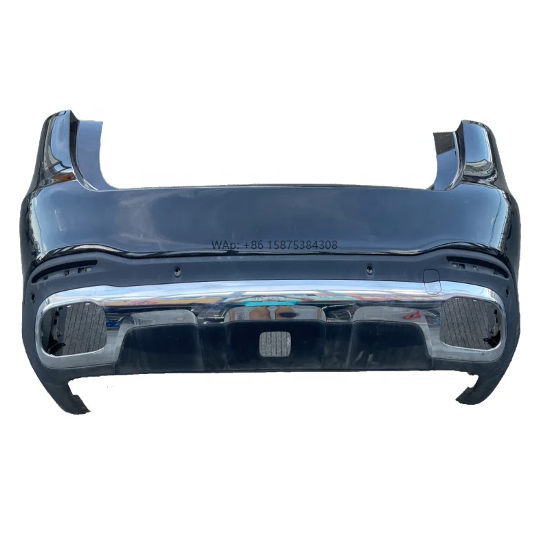 

The New High Quality GLS Series W167 Rear Bumper Surrounds the Lower Lip of the Sporty Style Spoiler for